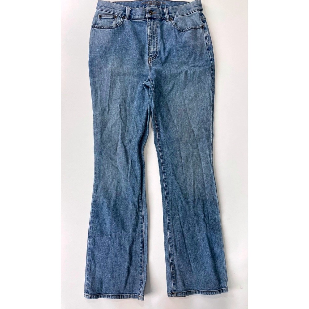 Lauren Jeans Co Ralph Lauren Premium Bootcut Denim Jeans Medium Wash Size 10